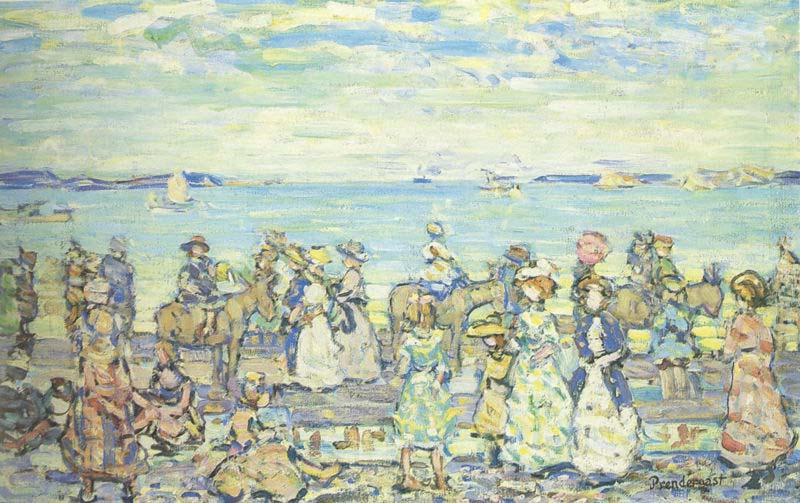 Maurice Prendergast Opal Sea Spain oil painting art